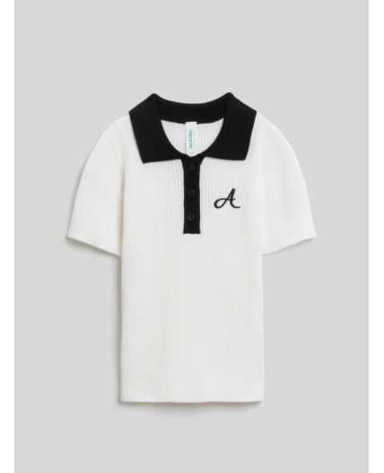 Джемпер детский для девочек Emilia молочный