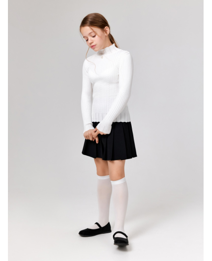 Свитер детский для девочек Empoli молочный