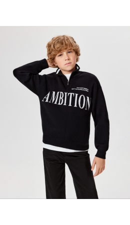 Джемпер детский для мальчиков German черный