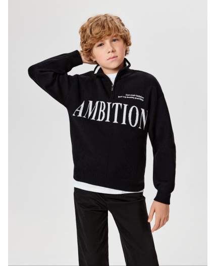 Джемпер детский для мальчиков German черный