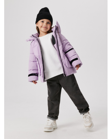 Куртка детская для девочек Goele сиреневый