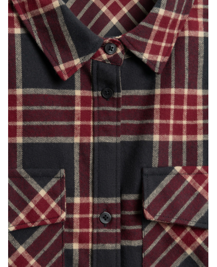 Блузка детская для девочек Greys бордовая клетка