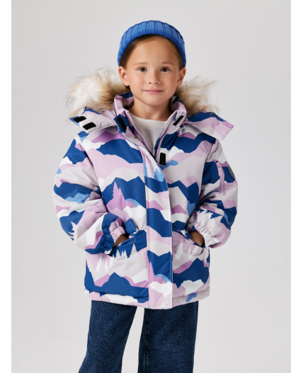 Куртка детская для девочек Sattwa фиолетовый