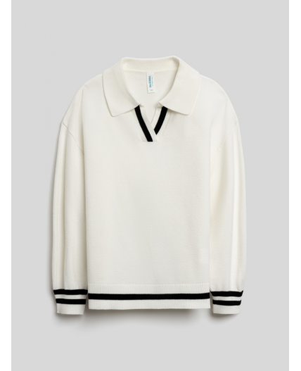 Джемпер детский для девочек Tea белый