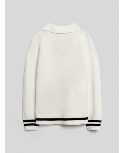 Джемпер детский для девочек Tea белый