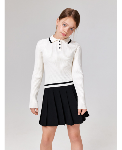 Джемпер детский для девочек Veronica молочный