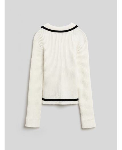 Джемпер детский для девочек Veronica молочный