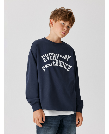 Джемпер детский для мальчиков Bonifaz темно-синий