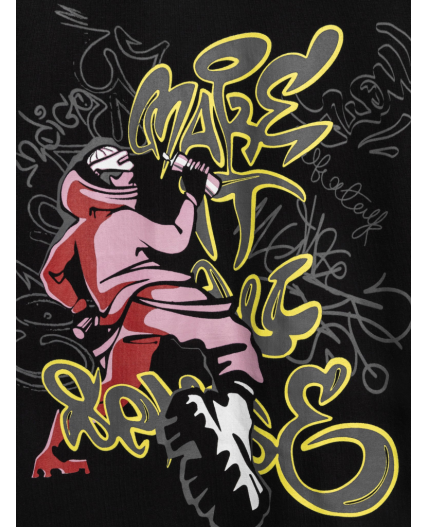 Футболка детская для мальчиков Cheddar черный