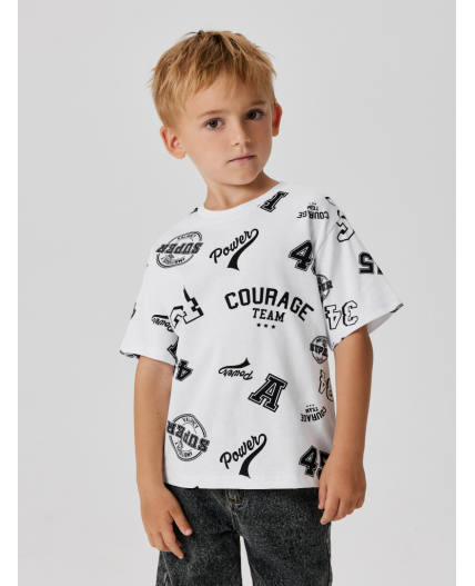 Футболка детская для мальчиков Grana белый