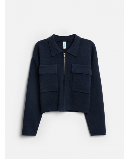 Кардиган детский для девочек Melania1 холодный синий