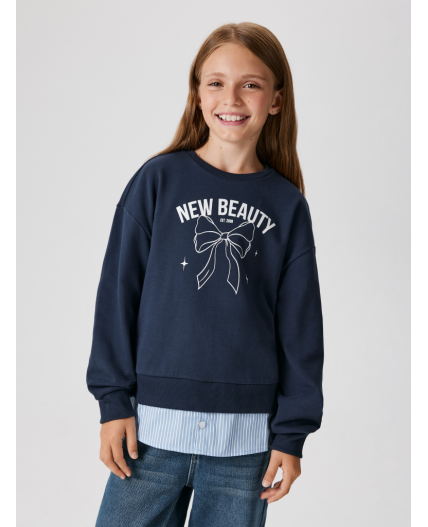Джемпер детский для девочек Anisa темно-синий
