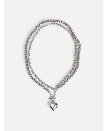 Бусы детские Eoin серебристый