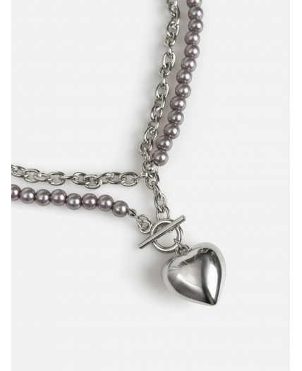 Бусы детские Eoin серебристый