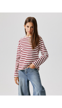 Джемпер детский для девочек Odette бордовый