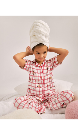 Пижама детская для девочек Syaoming набивка