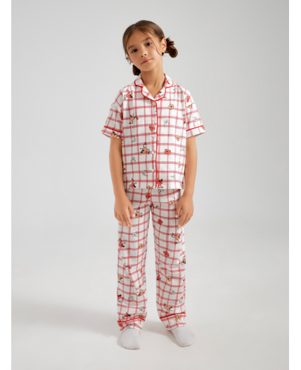 Пижама детская для девочек Syaoming набивка