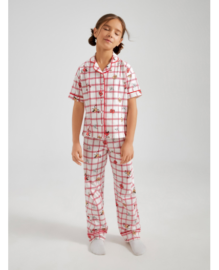 Пижама детская для девочек Syaoming набивка