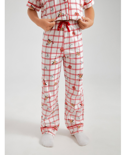 Пижама детская для девочек Syaoming набивка