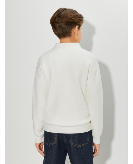 Джемпер детский для мальчиков Harold молочный
