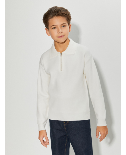 Джемпер детский для мальчиков Harold молочный