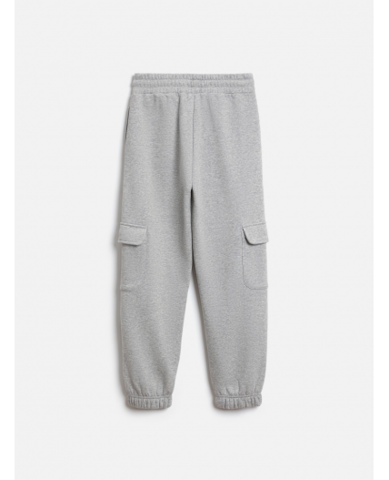Брюки детские для девочек Kangri_pn серый меланж