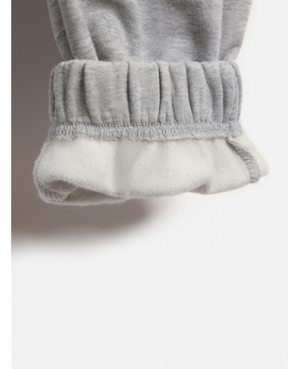 Брюки детские для девочек Kangri_pn серый меланж