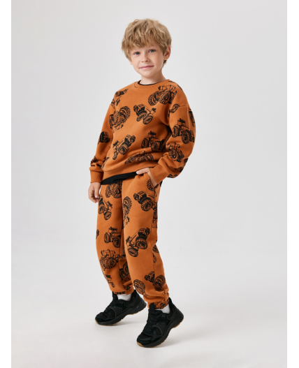 Брюки детские для мальчиков Polaris_pt терракот