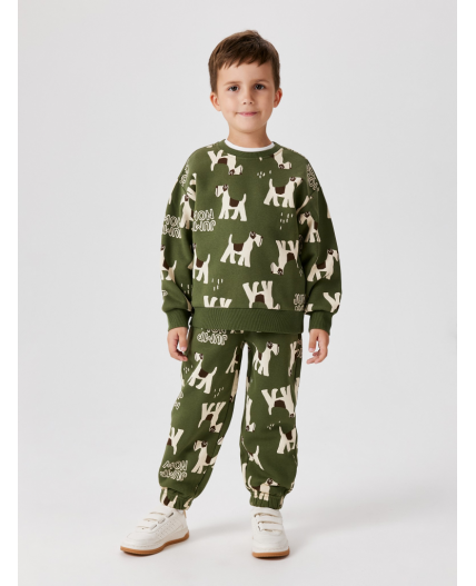 Брюки детские для мальчиков Polaris_pt хаки