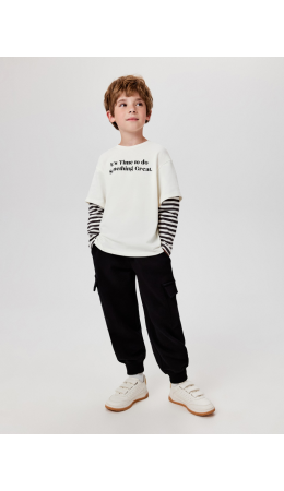 Брюки детские для мальчиков Ridder_pt черный