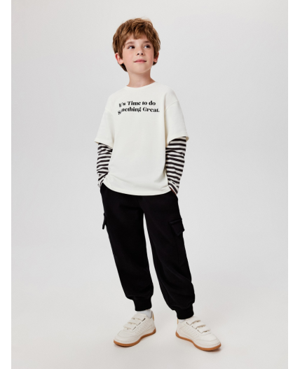 Брюки детские для мальчиков Ridder_pt черный