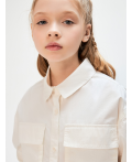 Жакет детский для девочек Swim_jac белый
