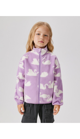 Куртка детская для девочек Yakta лавандовый