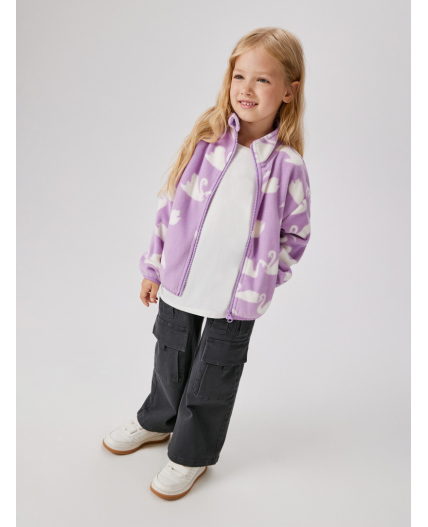 Куртка детская для девочек Yakta лавандовый