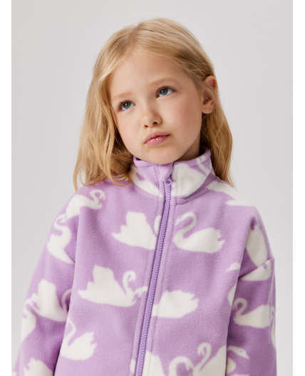 Куртка детская для девочек Yakta лавандовый