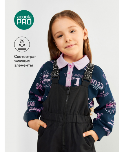 Полукомбинезон (утепленный) детский Iakin черный