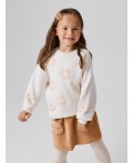 Джемпер детский для девочек Plusha молочный