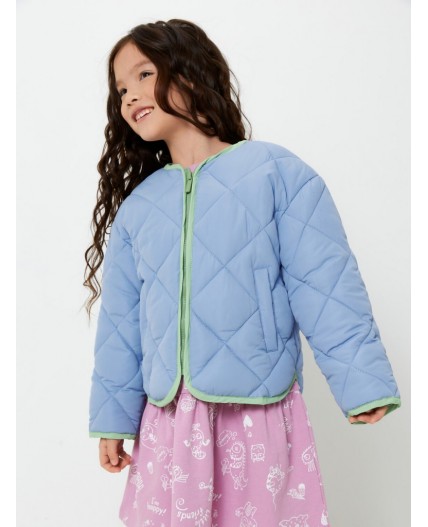 Куртка детская для девочек Rabili голубой