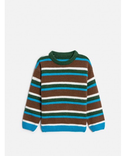 Джемпер детский для мальчиков Nico синяя полоска