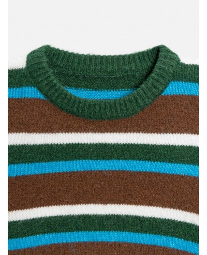 Джемпер детский для мальчиков Nico синяя полоска