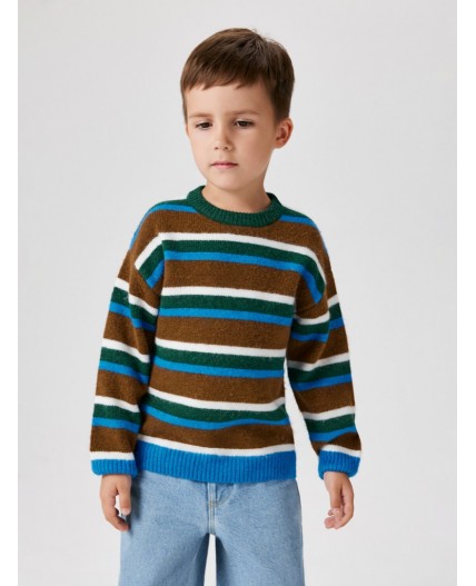 Джемпер детский для мальчиков Nico синяя полоска
