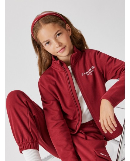 Куртка детская для девочек Naida_jk бордовый