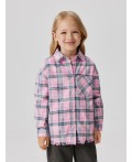 Блузка детская для девочек Lola розовая клетка