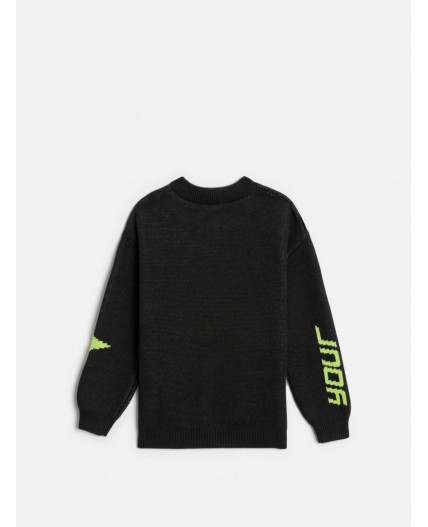 Джемпер детский для мальчиков Ciro черный