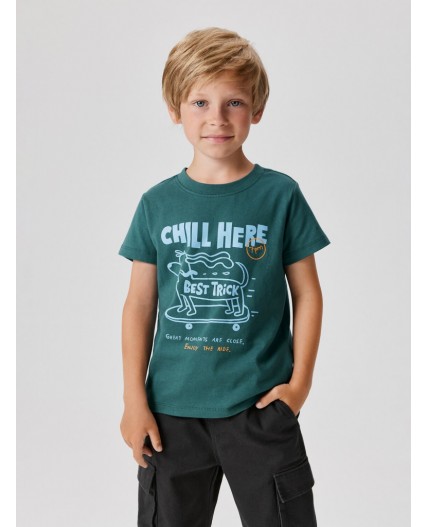 Футболка детская для мальчиков Robiola бирюзовый