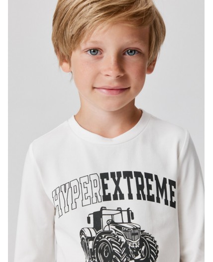 Джемпер детский для мальчиков Sirius белый