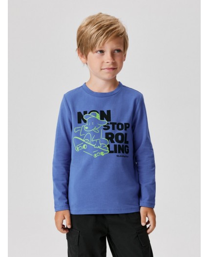 Джемпер детский для мальчиков Sirius ярко-синий
