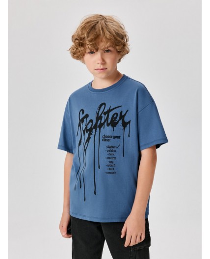 Футболка детская для мальчиков Toliman голубой