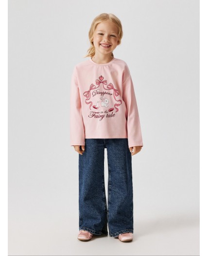 Джемпер детский для девочек Veslava розовый