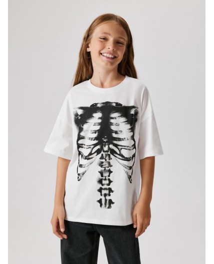 Футболка детская для девочек Rada белый